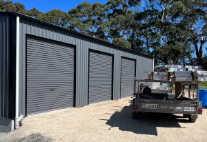 gray garage door